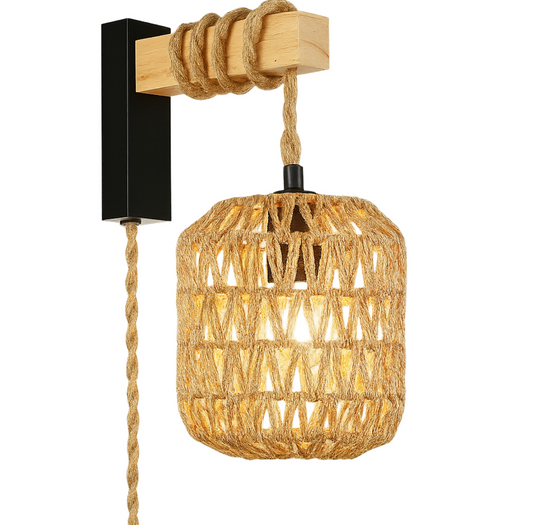 Applique Murale Rotin – RustoLoom