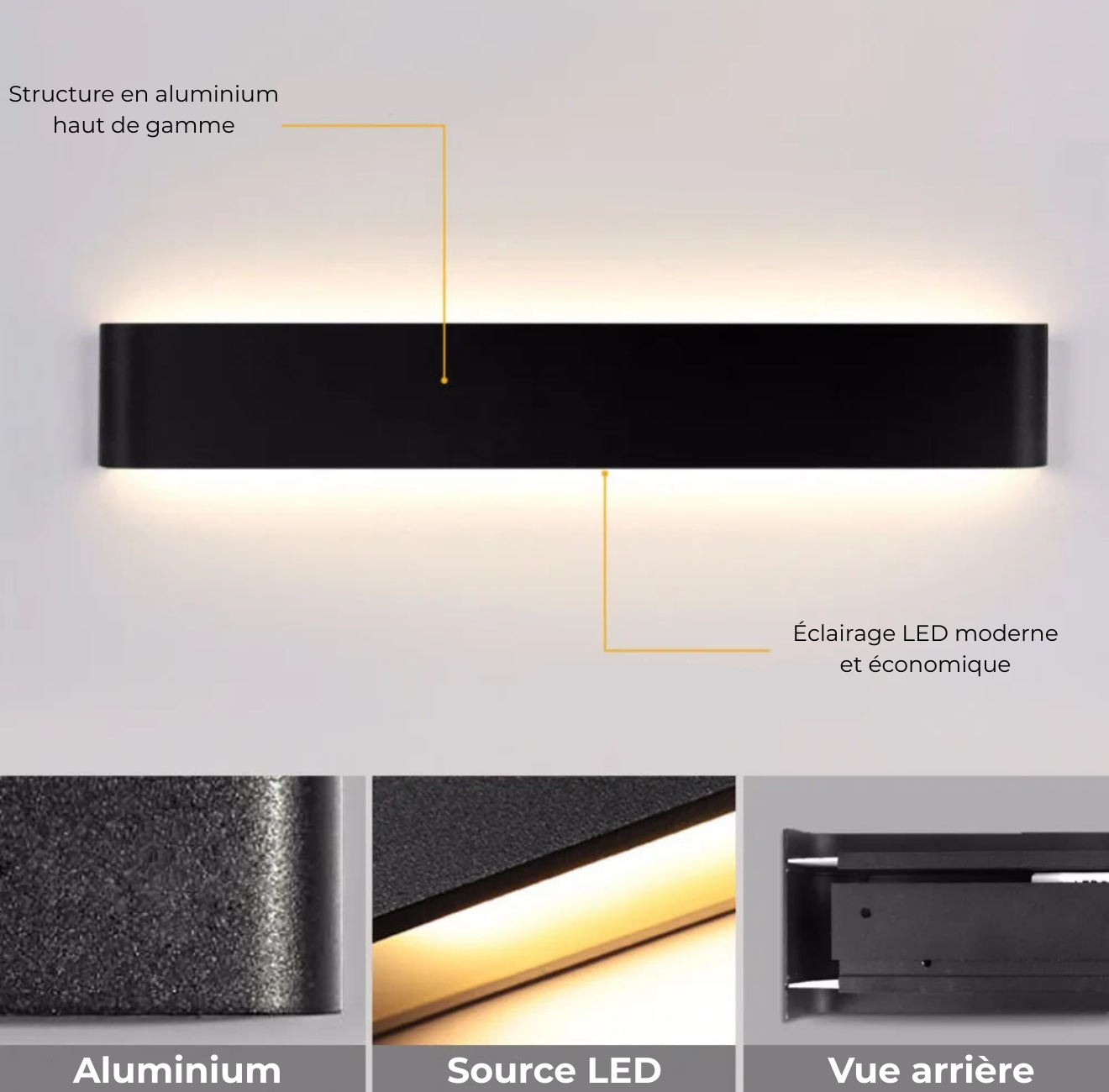 Applique Murale LED – Nexa Beam