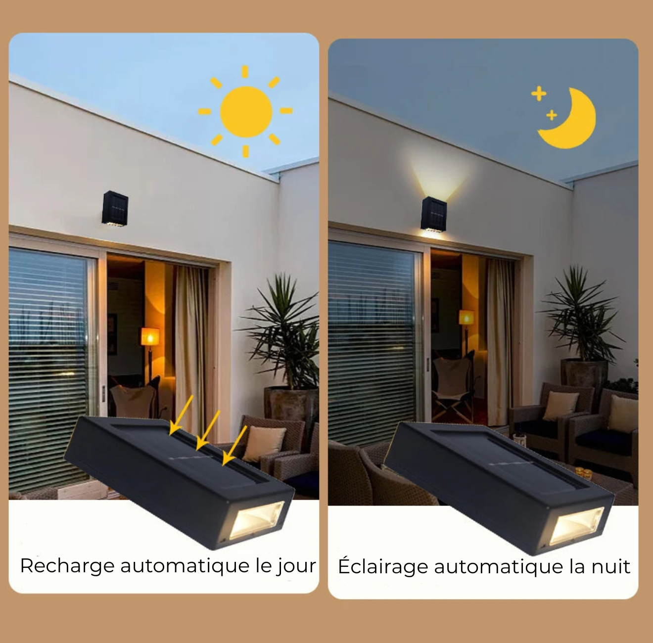 Applique Solaire Extérieure – Luma Garden