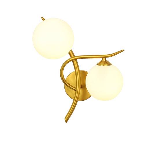 Applique Murale Verre – Duo Eleganza