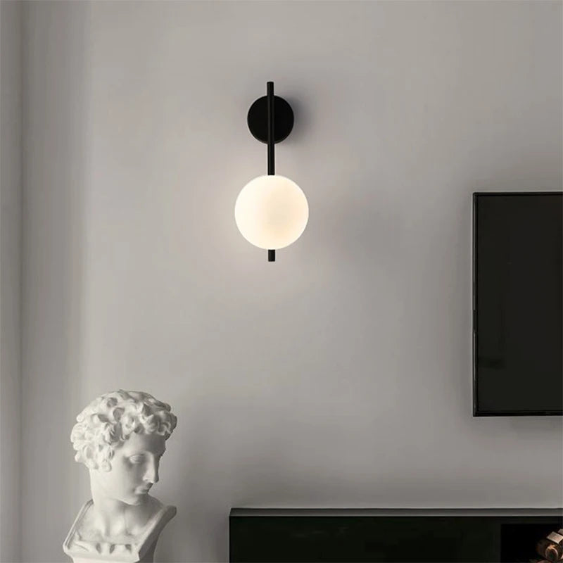 Applique Murale Chambre – Onde & Éclipse