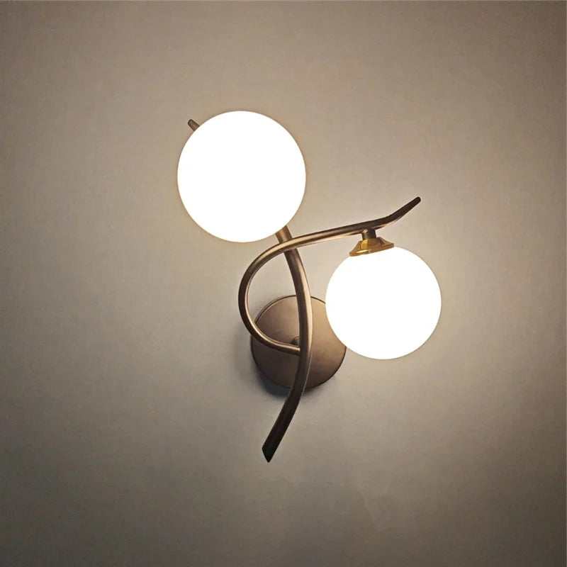 Applique Murale Verre – Duo Eleganza