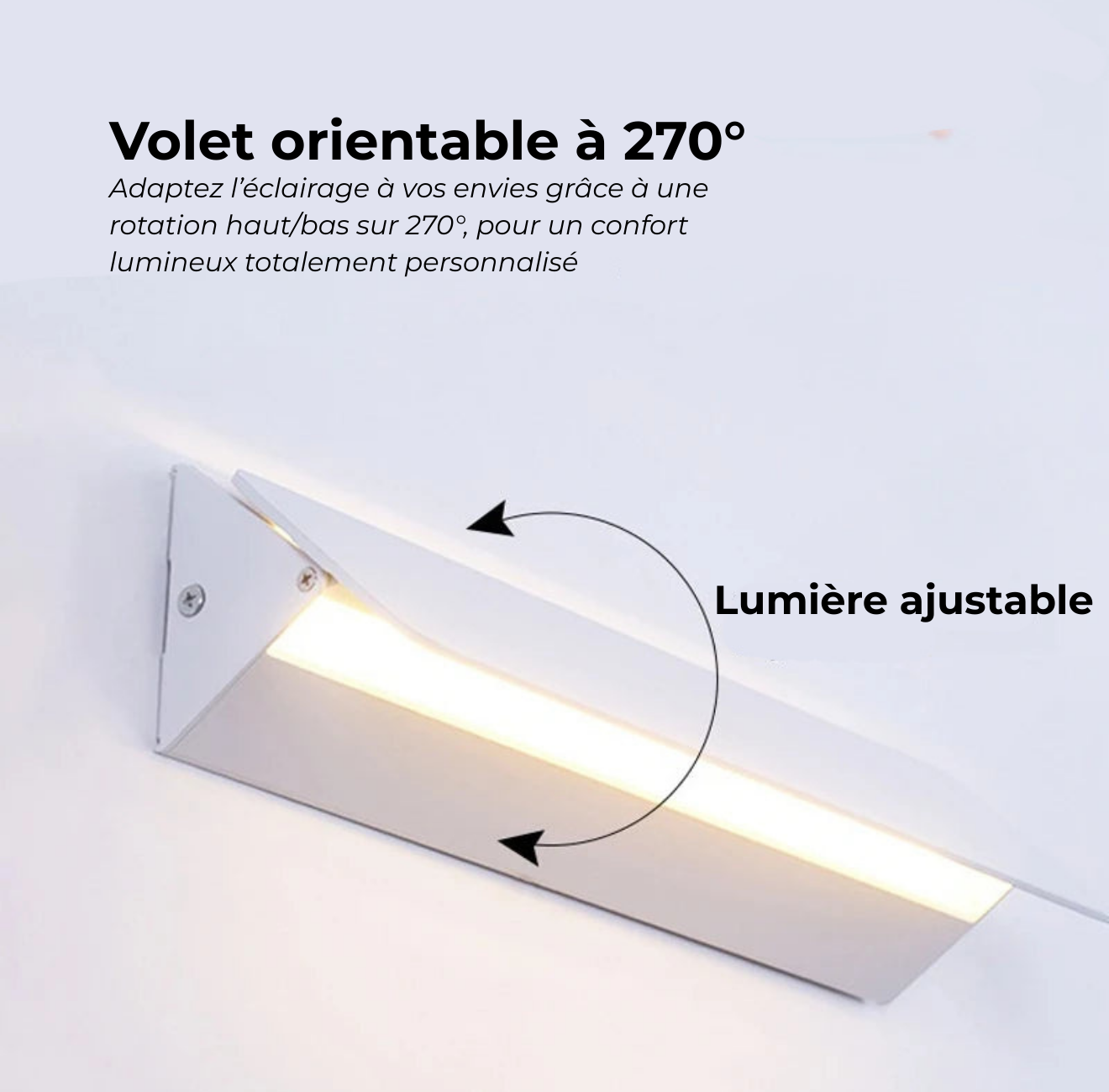 Applique Murale LED – LumenFlow