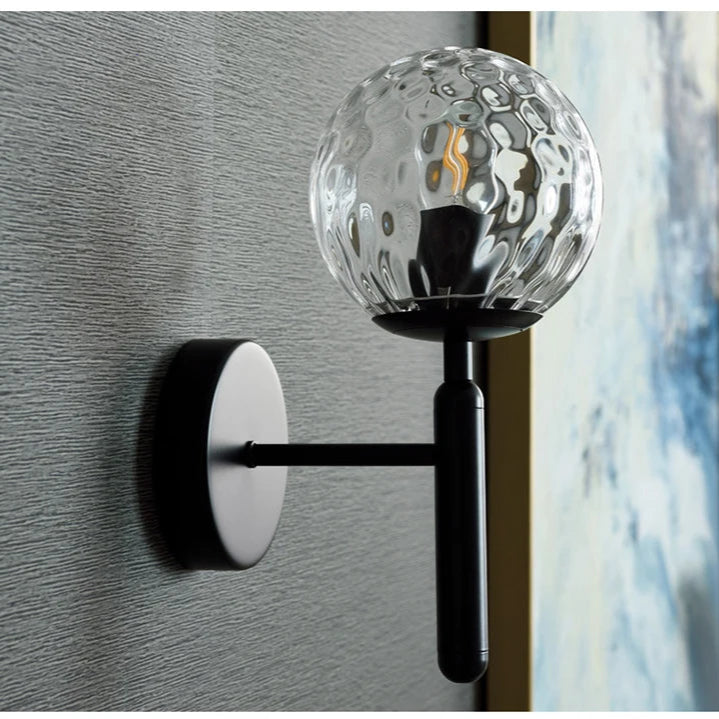 Applique Murale Verre – Solaria Globe
