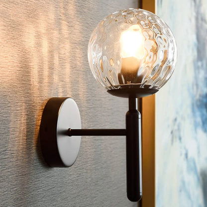 Applique Murale Verre – Solaria Globe