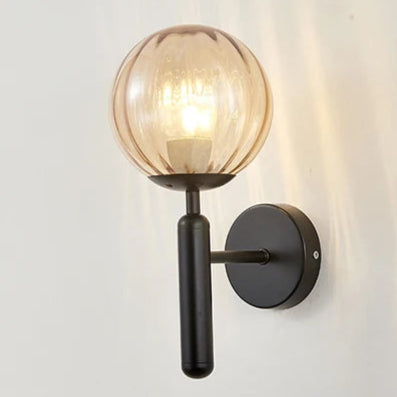 Applique Murale Verre – Solaria Globe
