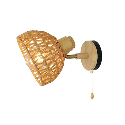 Applique Murale Rotin - Boho Light