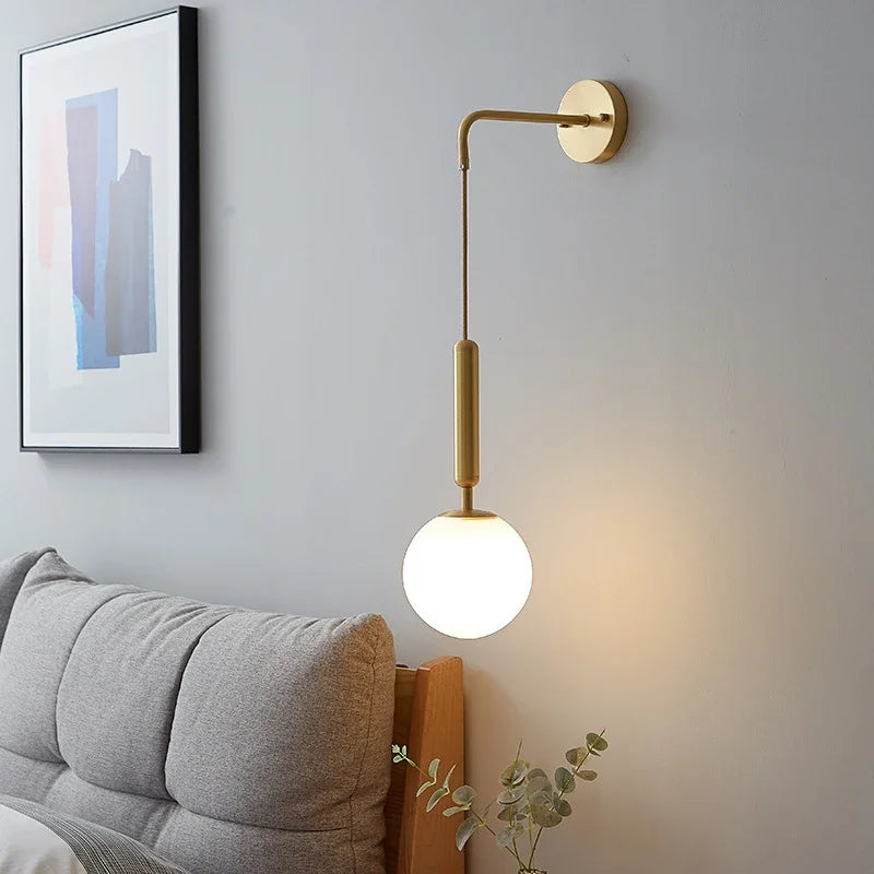 Applique Murale Verre – Luma Sphère