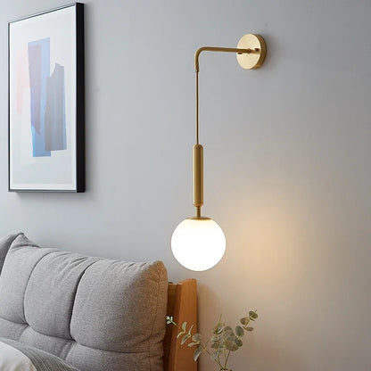 Applique Murale Verre – Luma Sphère