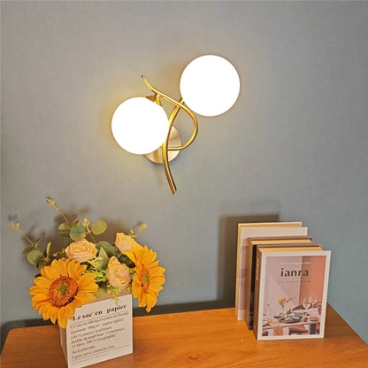Applique Murale Verre – Duo Eleganza