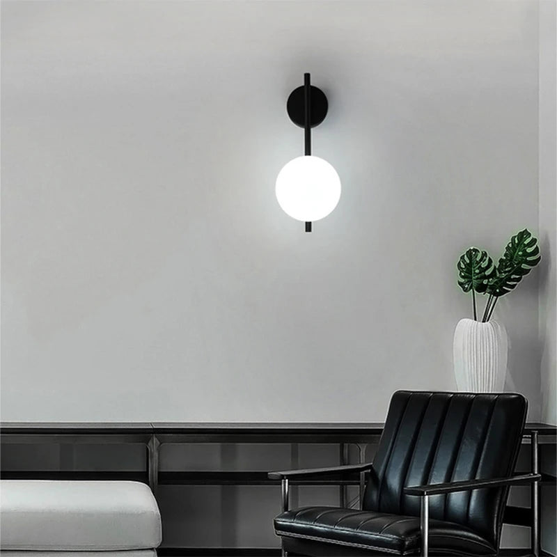 Applique Murale Chambre – Onde & Éclipse