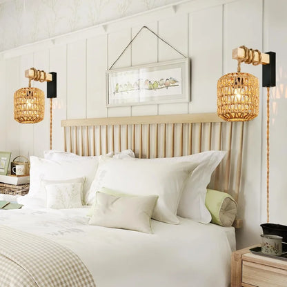 Applique Murale Rotin – RustoLoom