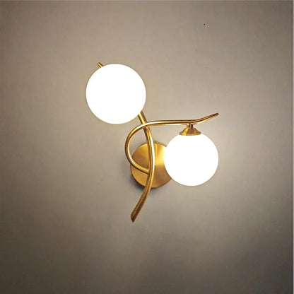 Applique Murale Verre – Duo Eleganza