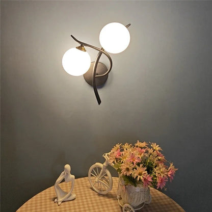 Applique Murale Verre – Duo Eleganza