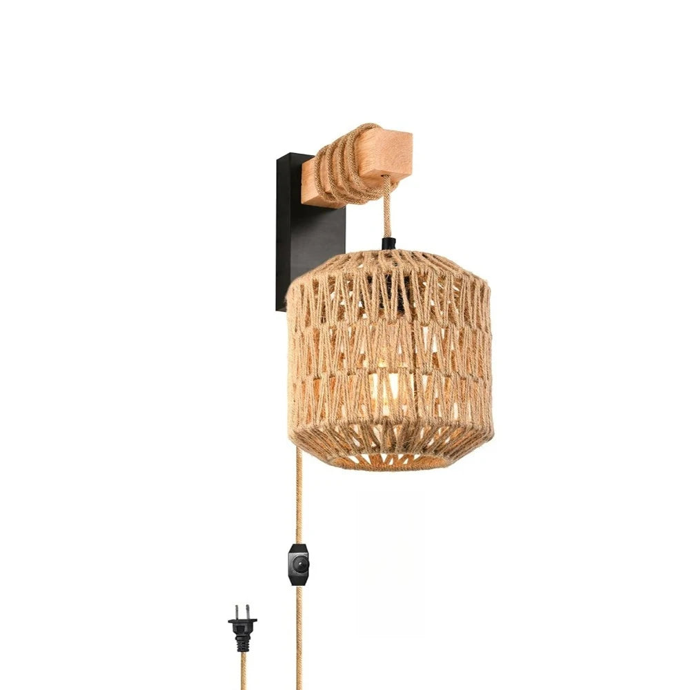 Applique Murale Rotin – RustoLoom