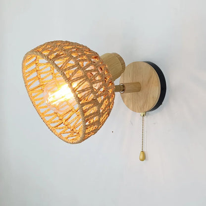 Applique Murale Rotin - Boho Light
