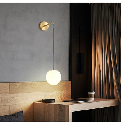 Applique Murale Verre – Luma Sphère