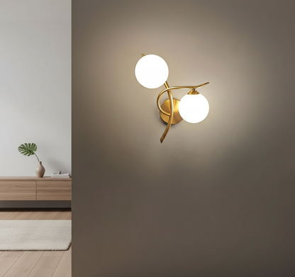 Applique Murale Verre – Duo Eleganza